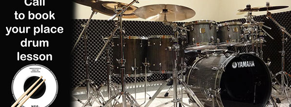 Sheffield drum lessons banner advert for drum lessons in Sheffield